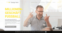 Desktop Screenshot of designtech.eu