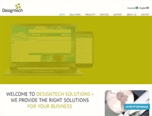 Tablet Screenshot of designtech.se